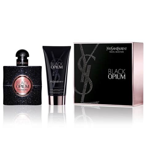 ysl black opium body lotion fragrance free|Black Opium 50ml gift set.